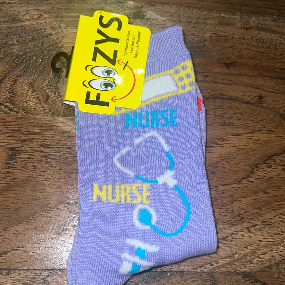 Foozy’s Socks- Nurse design